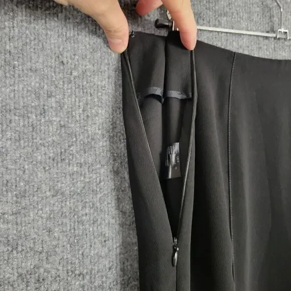 BY ANTHROPOLOGIE OB1096198 Black Zinnia High Rise Tulip Hem Pants Boho SIZE 2 - Picture 5 of 14